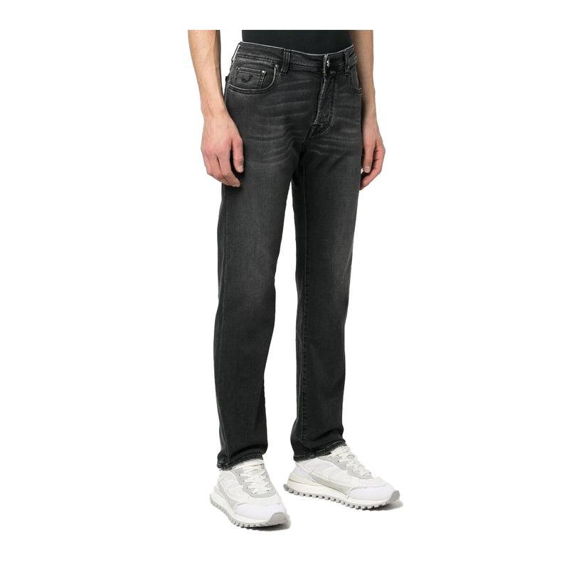 Jacob Cohen Mens Bard Slim Fit Jeans UQE0430S3733-466D Dark Grey