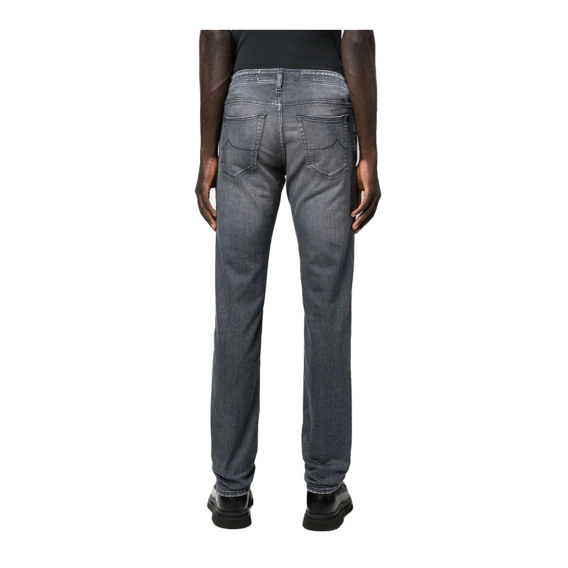 Jacob Cohen Mens Bard Slim Jeans UQM0430S3618-500D Grey | Premium Lounge