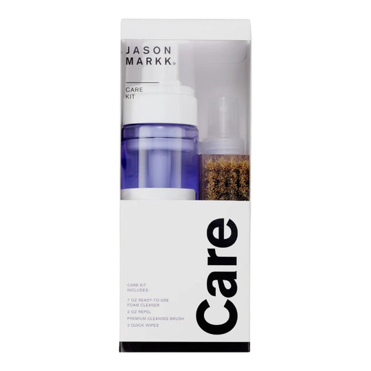 Jason Markk Care Kit,7 Oz Cleaner,2Oz Repel,Premium Cleaning Brush,3 Cleaning Wipes