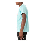Kappa Mens Authentic Hindeloopen T-Shirts 33154JW-A5Z Green Water-Blue Peacock-Red Toreador-Bright White