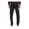 Kappa Mens Authentic Ambret Pant 37196NW-A0A Black-White-Gold