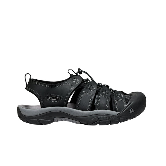 Keen Mens Newport Sandals 1022247-021 Black/Steel Grey