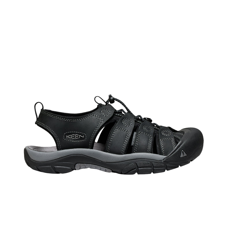 Keen Mens Newport Sandals 1022247-021 Black/Steel Grey