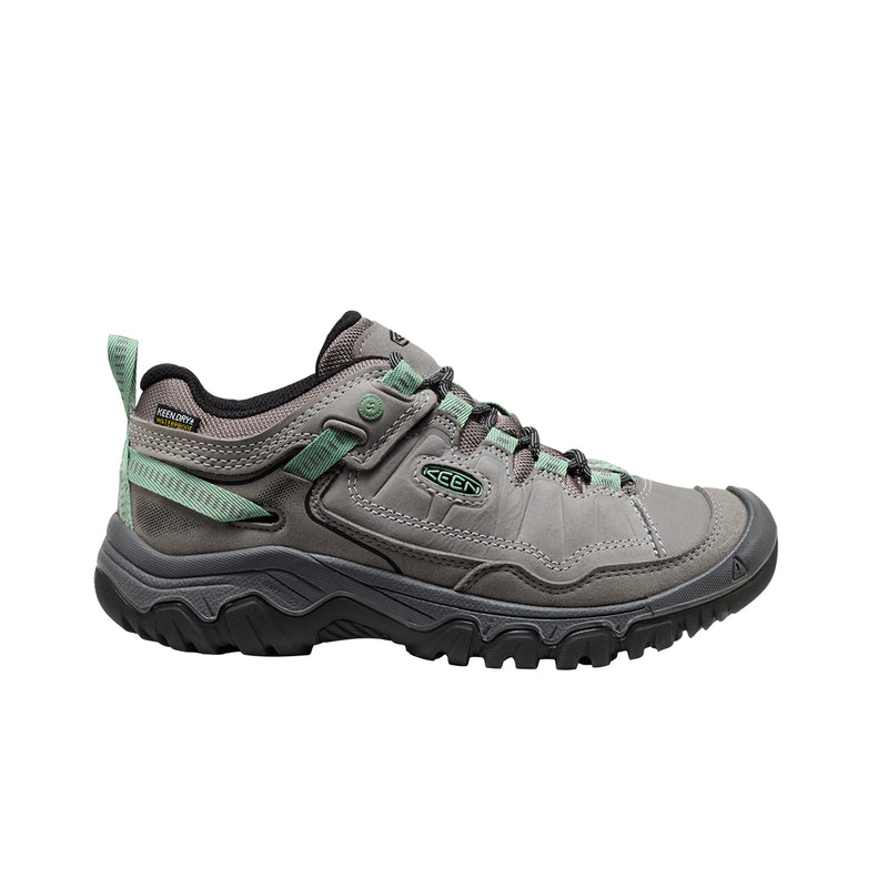 Keen Womens Targhee Iv Wp Hiking Shoes 1028992-001 Alloy/Granite Green