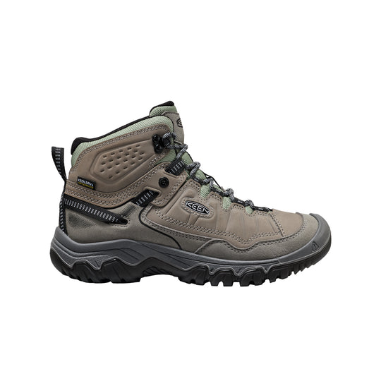 Keen Womens Targhee Iv Mid Wp Hiking Boots 1032231-023 Steel Grey/Lily Pad