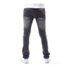 Kindred Mens Premium Denim Skinny Fit Jeans KD2022 Dk Grey