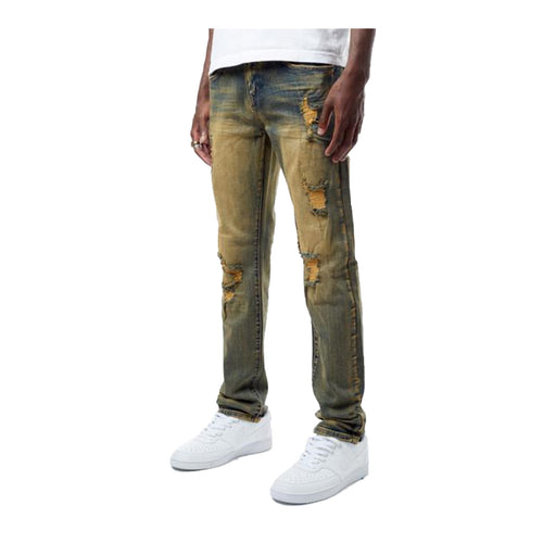 Kindred Mens Premium Jeans KD2038 Chaos Sand