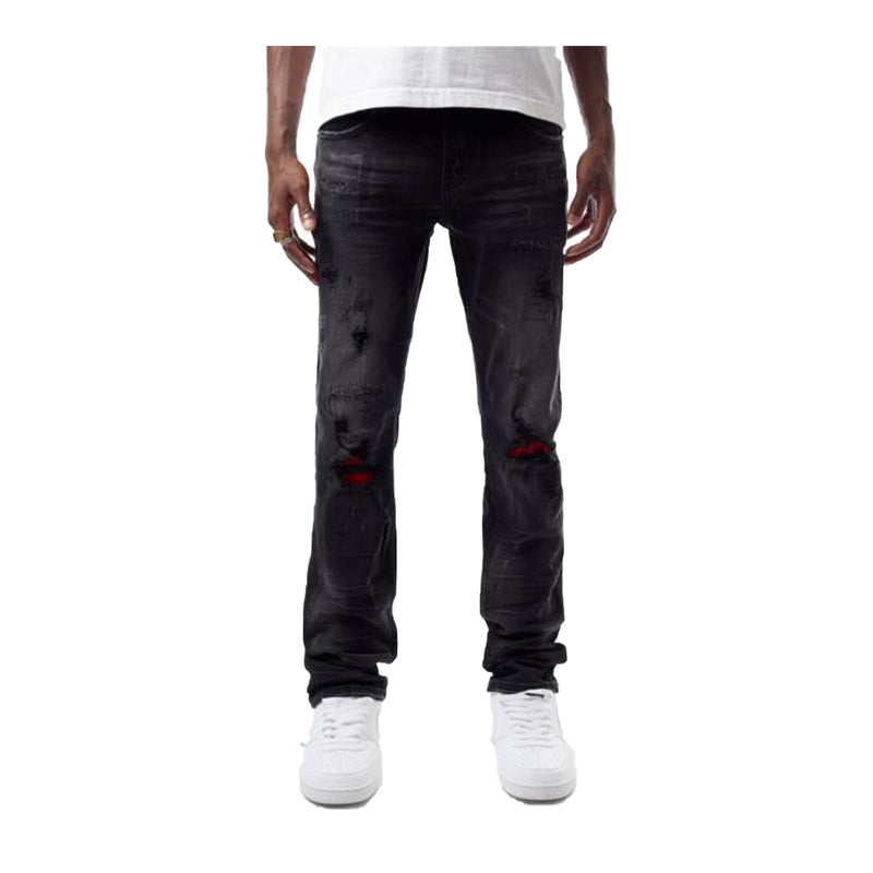 Kindred Mens Premium Jeans KD2053 Chase Black