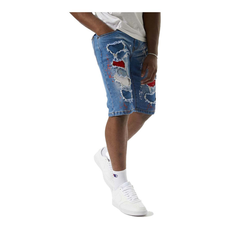 Kindred Mens Denim Shorts KD2154- MD INDIGO