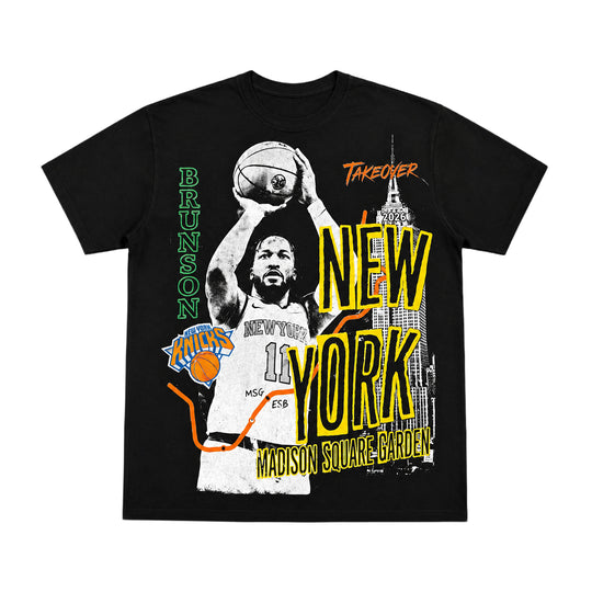 Kiy Studios Mens Brunson Burner Crew Neck T-Shirt Black
