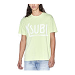 Ksubi Mens Ticket Kash Acid Crew Neck T-Shirt MPF22TE050-030 Green