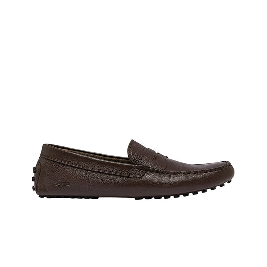 Lacoste Mens Concours Driving Style Loafers 35CAM0118-11I Brown/Black