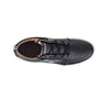 Lacoste Mens Bayliss Leather Perforated Collar Casual Sneakers 37CMA0073-312 Black/White