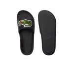 Lacoste Mens Croco 319 4 CMA Slides 38CMA0073-1B4 Black/Green