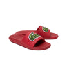 Lacoste Mens Croco 319 4 CMA Slides 38CMA0073-T2Q Red/Green