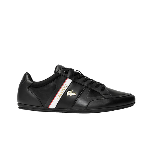 Lacoste Mens Chaymon Casual Sneakers 42CMA0011-312 Black/White