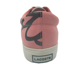 Lacoste Mens Jump Serve Lace Fashion Sneakers 42CMA0040-PW1 Pink/Off-White