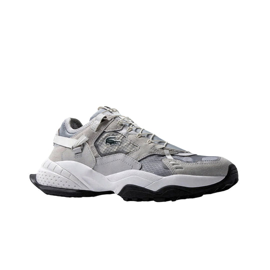 Lacoste Mens L-Guard Breaker 215 Sneakers 42SMA0040-GB7 Light Grey/Black