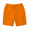 Lacoste Mens Sport Fleece Shorts GH2136-DRA Lantern Orange