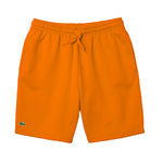 Lacoste Mens Sport Fleece Shorts GH2136-DRA Lantern Orange