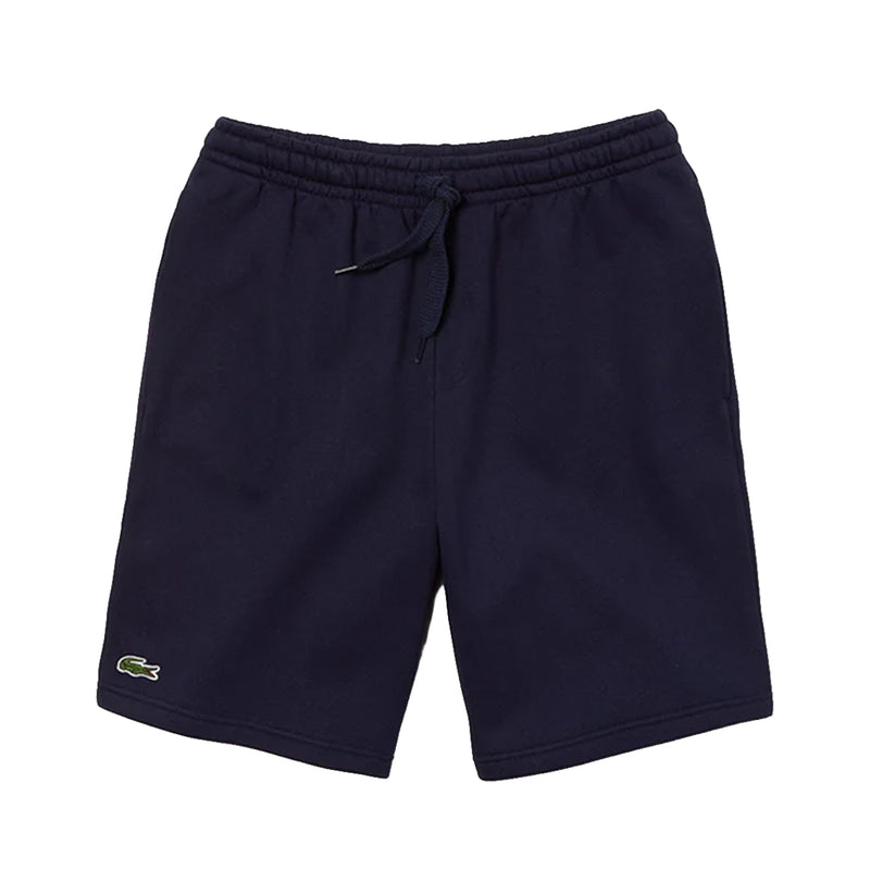 Lacoste Mens Sport Tennis Fleece Sweatshorts GH2136-166 Navy Blue