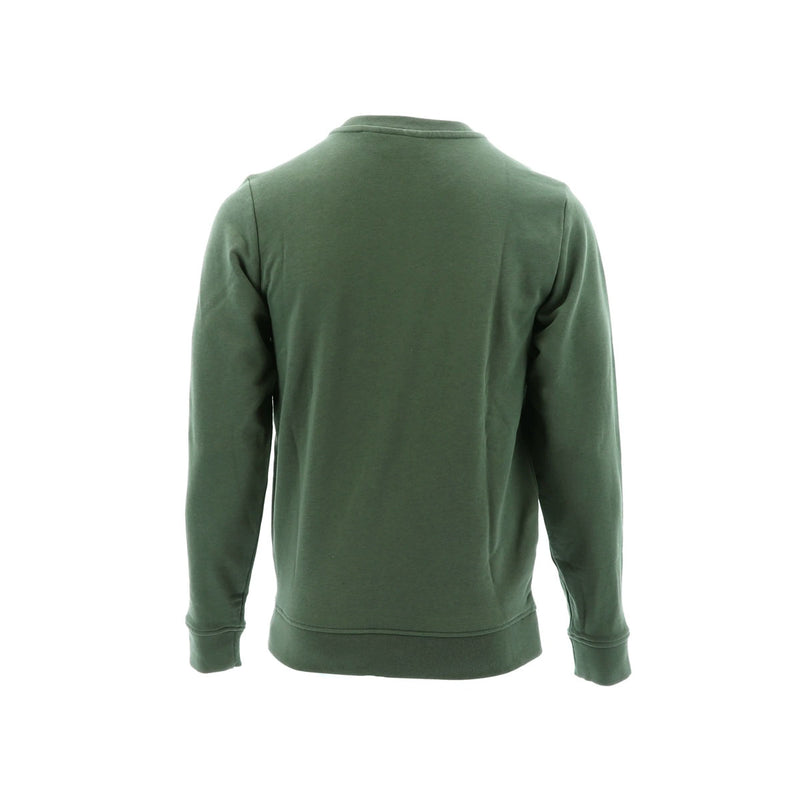 Lacoste Mens Graphic Croc Molleton Non Gratte Sweatshirt SH6382-S7T Green