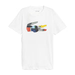 Lacoste Mens Crocodile T-Shirt TH0822-001 White