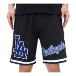 Pro Standard Mens MLB Los Angeles Dodgers Pro Team Shorts LLD331605-BLK Black