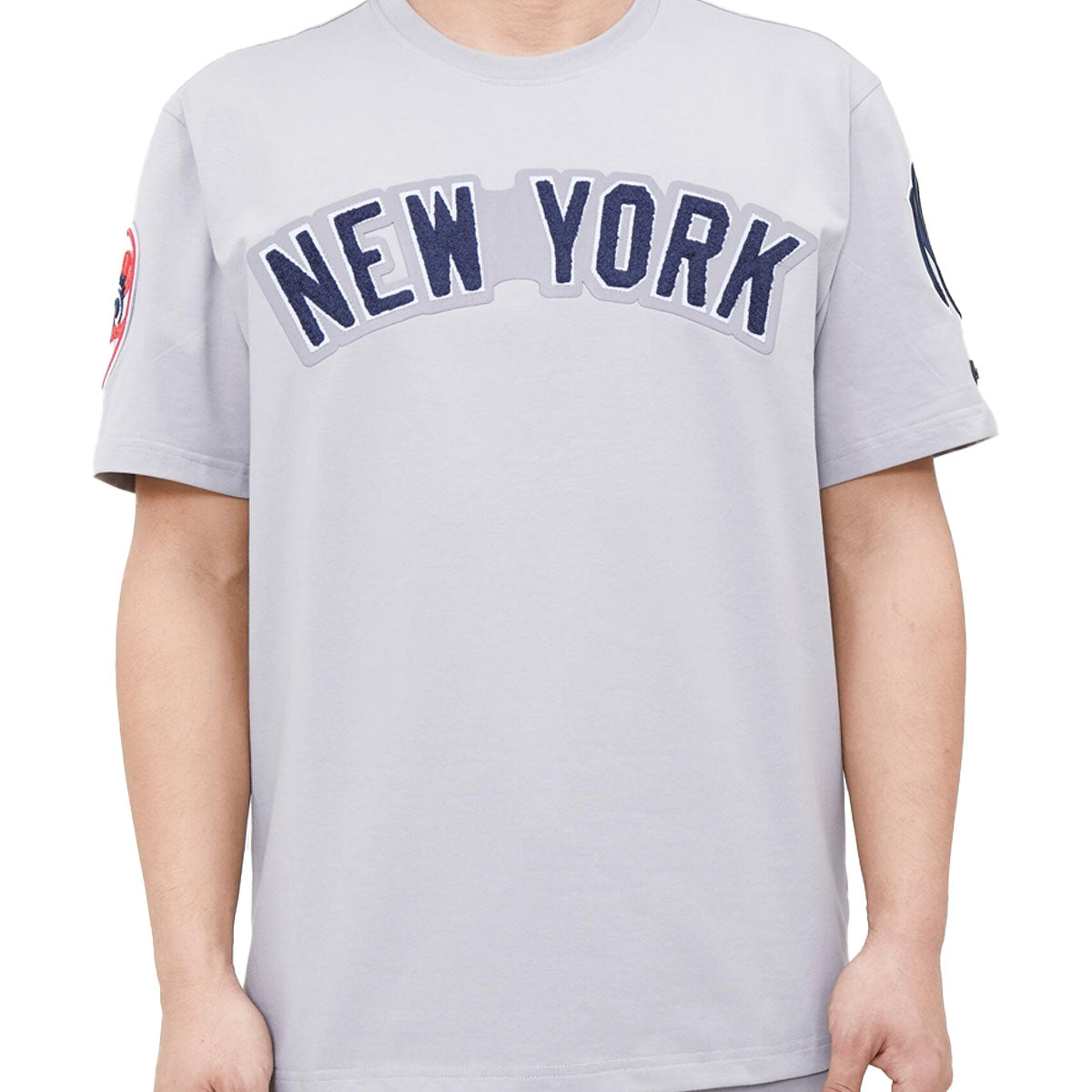 Pro Standard Mens MLB New York Yankees Pro Team Crew Neck T-Shirt  LNY131148-GRAY Gray