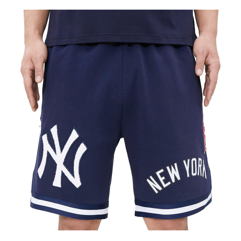 Pro Standard Mens MLB New York Yankees Pro Team Shorts LNY331606-MDN Midnight Navy