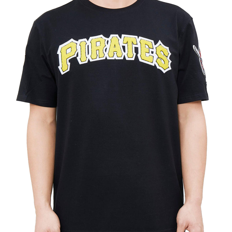Pro Standard Mens MLB Pittsburgh Pirates Pro Team Crew Neck T-Shirt LPP131593-BLK Black