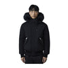 Mackage Mens Dixon Hooded Nordic Tech Down Bomber Jacket P001180-0004 Black-Black