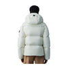 Mackage Mens Kent Hooded Lustrous Light Down Jacket P001306-0253 Cream