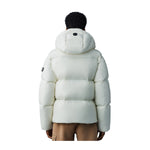 Mackage Mens Kent Hooded Lustrous Light Down Jacket P001306-0253 Cream