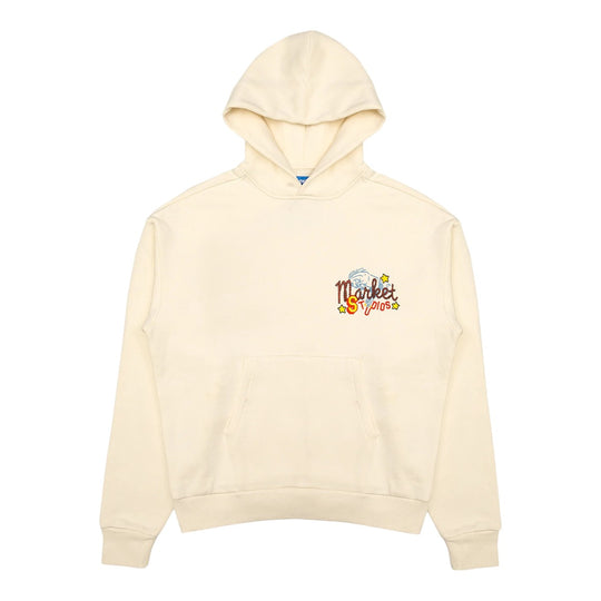 Market Studios Mens Desert League Hoodie MKT25FW-HD0251-UBCT Unbleached Cotton