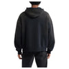 Market Studios Mens Smiley Smiley Anyways Hoodie MKT25FW-HD0264-PRBK Pirate Black