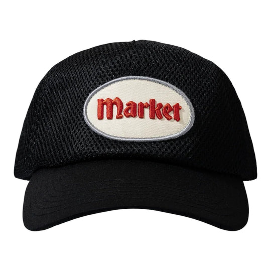 Market Studios Unisex Market Garage Trucker Hat MKT25FW-HT0056-PRBK Pirate Black
