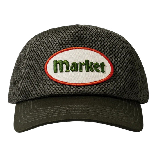 Market Studios Unisex Market Garage Trucker Hat MKT25FW-HT0056-SPHN Sphagnum