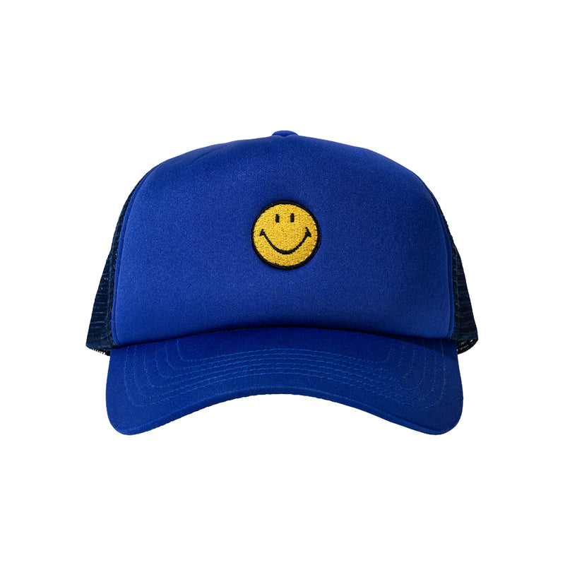Market Studios Unisex Smiley Studios Trucker Hat MKT25FW-HT0080-SKBL Skipper Blue