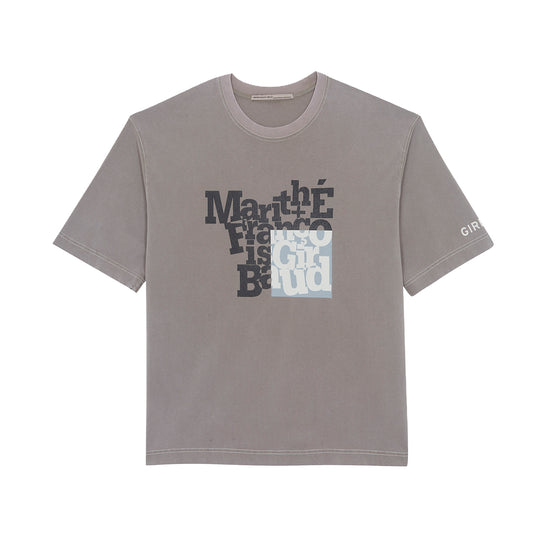 MFG Mens Elyptique T22 Crew Neck T-Shirt CT-ELYT22-TSH-GD-ROC Rock