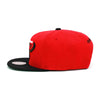 Mitchell & Ness Mens NBA Atlanta Hawks Core Basics HWC Snapback Hats 6HSSJS19079-AHARDBK Red/Black ,Green Brim