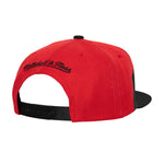 Mitchell & Ness Unisex NBA Philadelphia 76ers Sharktooth Snapback Hat HHSS2978-P76YYPPPBKRD Orange/Red, Green Undervisor