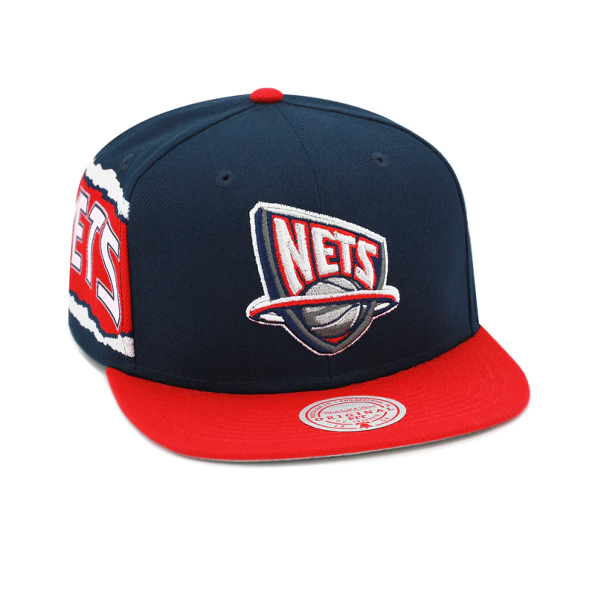 New Jersey Nets Mitchell & Ness NBA Core Snapback Hat