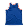 Mitchell & Ness Mens NBA New York Knicks Big Face Fashion Jersey MSTKBW19068-NYKROYA Blue
