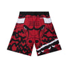 Mitchell & Ness Mens NBA Chicago Bulls Jumbotron 2.0 Sublimated Shorts PSHR1220-CBUYYPPPBKRD Black/Red