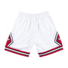 Mitchell & Ness Mens NBA Chicago Bulls Swingman Shorts SMSHCP18151-CBUWHIT97 White