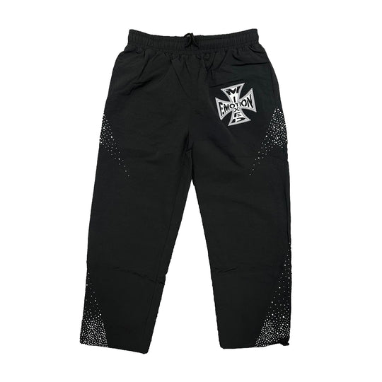 Mixed Emotion Mens Classic Nylon Pants Black