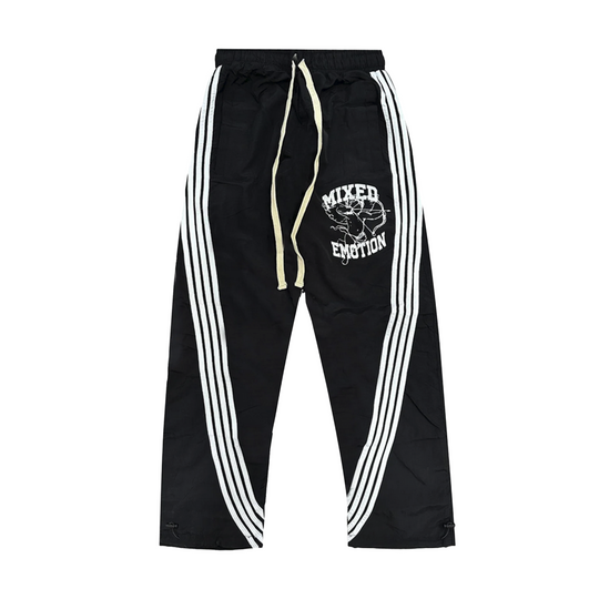 Mixed Emotion Mens Comfort Track Pants Black
