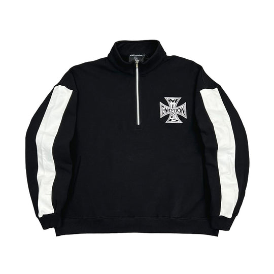 Mixed Emotion Mens Quarter Jacket Black