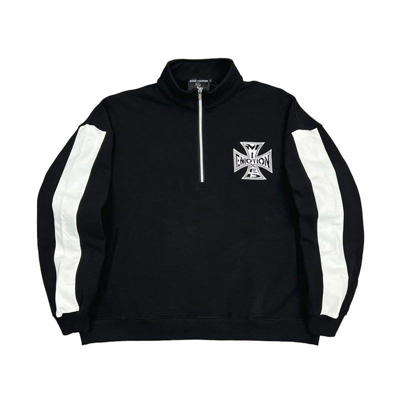 Mixed Emotion Mens Quarter Jacket Black